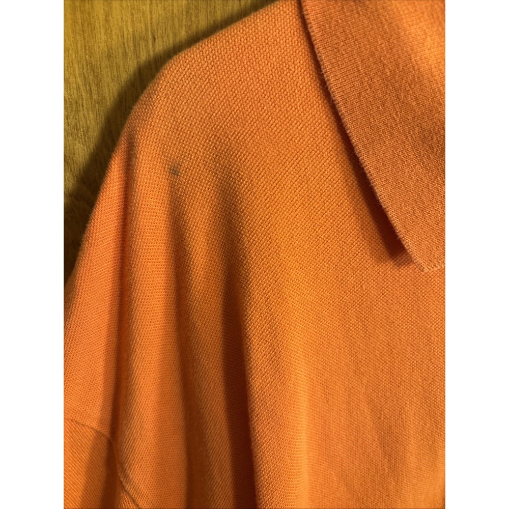 Polo Ralph Lauren Polo‎ Shirt Mens 3XB Big Orange Preppy Casual Pony Blem - Picture 6 of 10